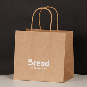Bolsas de Papel Kraft Rcxpack con Impresión de Logotipo Personalizado, Reciclables, con Asa Retorcida - Product Image 2
