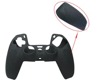 2024 부드러운 실리콘 젤 고무 케이스 커버 플레이 스테이션 5 PS5 케이스 컨트롤러 피부 보호 케이스 PS5 게임 패드 컨트롤