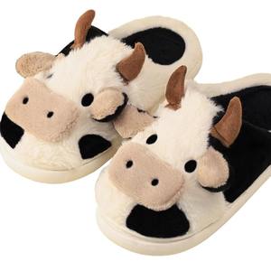 Vente en gros de pantoufles tendance à semelle TPR et doublure en fourrure de vache, avec nouvelles fonctionnalités - Product Image 5