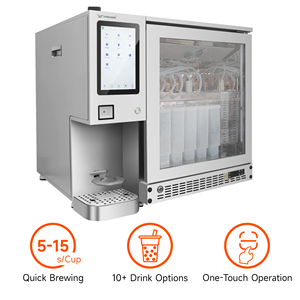 Nouvelle machine à thé au lait automatique, fabricant de machines à thé au lait automatiques de table pour les boutiques de desserts, les salons de thé - Product Image 3