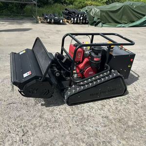 China Crawler <b>Remote</b> Control <b>Flail</b> <b>Mower</b> All-Terrain Grass Shredder Automatic Lawn <b>Mower</b> DIY Industrial Battery-Powered - Product Image 2