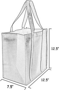 <span class=keywords><strong>JEYCO</strong></span>-bolsas biodegradables con logotipo personalizado, carrito de compras ecológico, no tejido, venta al por mayor - Product Image 5