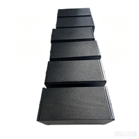 Enceinte Line Array active portable POWER AUDIO VR-210 double 10 pouces 1400W de puissance de crête pour performances en extérieur