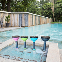 HILLBO Custom Size Solar Salt Chlorinator for Outdoor Swimming Pools Eco-Friendly Pool Water Treatment System