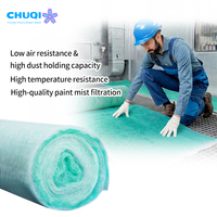 Filtre à grille en fibre synthétique pour sol de cabine de peinture et hotte de laboratoire chimique, élimination des odeurs, achat en gros, approvisionnement multi-paquet