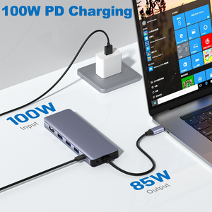 <span class=keywords><strong>Hub</strong></span> multiport type <span class=keywords><strong>c</strong></span> adaptateur chargeur ordinateur portable 6 en 1 <span class=keywords><strong>SSD</strong></span> <span class=keywords><strong>HUB</strong></span> <span class=keywords><strong>USB</strong></span> pour table <span class=keywords><strong>NVME</strong></span> m.2 boîtier <span class=keywords><strong>ssd</strong></span> - Product Image 4