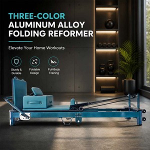 Appareil de fitness pliable en aluminium noir, professionnel, compact, réglable, pour la maison, WP-AFR 1. Unique "Chameleon" Thr - Product Image 5