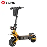 Scooter Motorcycles Scooters YUME 2022 New Arrival 60V5000W Dual Motor Foldable Fat Tire Adult Motorcycle Electric Scooter 5000w