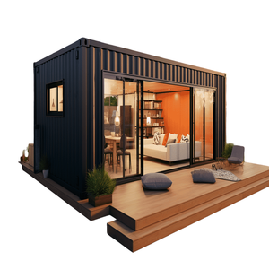 <span class=keywords><strong>Maison</strong></span> conteneur maritime préfabriquée en acier, modulaire, portable, détachable, de style moderne du milieu du siècle, personnalisée en Chine - Product Image 5