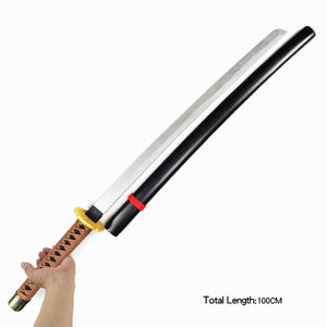 100CM Anime <span class=keywords><strong>Inuyasha</strong></span> espada de juguete bambú <span class=keywords><strong>Cosplay</strong></span> espadas para niños - Product Image 2