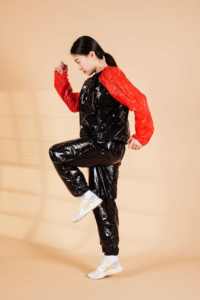 LIVEUP Offres Spéciales Sueur Sauna Costume Gym Personnalisé Fitness Perte de Poids Sueur Unisexe Anti-Rip PVC Sauna <span class=keywords><strong>Suit</strong></span> - Product Image 5