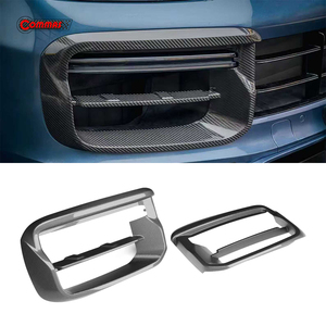 Pour Porsche Cayenne, séparateur avant en carbone sec, style GT, léger, aérodynamique, spoiler avant, style Motorsport - Product Image 1