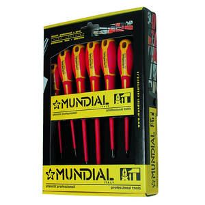 Set di cacciaviti isolati MUNDIAL 5 pezzi - Product Image 2