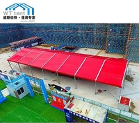 4x6, 4x9m 4x12m 4x15m 4x18m tentes de mariage à vendre tente industrielle en métal prêt tente de luxe transparente dôme gonflable