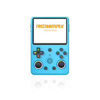 Console de Jeu Rétro Portable RG36max en Promotion – Écran IPS HD 3,5 Pouces, 64 Go Intégrés, 3000 Jeux, Batterie 3000 mAh, Prise en Charge Portable