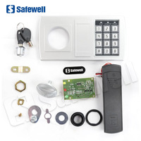 Caja Fuerte Electrónica Digital de Acero Aleado Sólido Safewell para Oficina, Hotel y Hogar, Caja de Seguridad Pequeña con Teclado