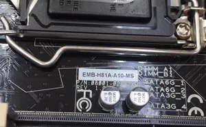 เมนบอร์ดเดสก์ท็อป Mini-ITX ของแท้ของใหม่ EMB-H81A-A10 DDR4หน่วยความจำ16GB RAM LGA <span class=keywords><strong>1151</strong></span>ซ็อกเก็ต INTEL 915 EMB-H81A-A10-MS ชิปเซ็ต - Product Image 2