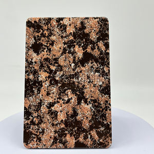 Panel ACP Flexible con acabado de mármol, hoja compuesta de aluminio con aspecto de <span class=keywords><strong>piedra</strong></span> de 4mm para decoración de pared de Hotel Villa y revestimiento arquitectónico - Product Image 3