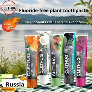 Vente en gros 100g Marque Privée Essence Végétale Naturelle Sans Fluorure Blanchissant Haleine Fraîche Dents Sensibles <span class=keywords><strong>Protection</strong></span> <span class=keywords><strong>Dentaire</strong></span> - Product Image 3