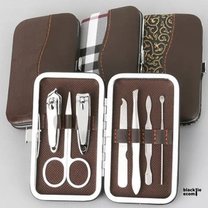 Kit de soin des ongles en acier inoxydable de haute qualité, ensemble de manucure pour femmes et hommes, outils de toilettage disponibles à la vente - Product Image 6