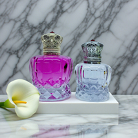 Bouteille de Parfum en Verre Vide Personnalisée de Luxe à Marque Privée avec Boîte, 30ml 50ml 100ml, pour Emballage Vaporisateur, MOQ 1000 Pièces