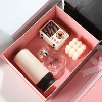 Boîtes pliables haut de gamme écologiques avec couvercle magnétique, en carton rigide, finition mate, logo personnalisé, stock disponible