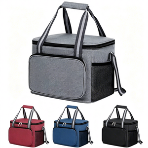 Sac isotherme de pique-nique en tissu Oxford grande capacité, sac isotherme avec isolation en aluminium, sac isotherme portable - Product Image 1