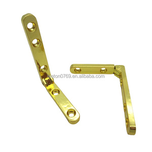 Accesorios <span class=keywords><strong>para</strong></span> Cajas de Almacenamiento, <span class=keywords><strong>Bisagras</strong></span> Metálicas Doradas Brillantes de 90 Grados de Alta Calidad, 31 x 39 mm, <span class=keywords><strong>para</strong></span> Cajas de <span class=keywords><strong>Madera</strong></span> - Product Image 5