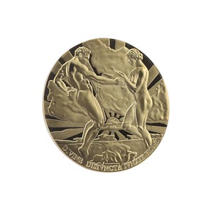 Moneta Commemorativa Personalizzata in Argento da 2 Once con Vittoria Alata <span class=keywords><strong>della</strong></span> <span class=keywords><strong>Mitologia</strong></span> <span class=keywords><strong>Greca</strong></span>, Souvenir Moderno a Doppia Faccia in Metallo Fuso - Product Image 3