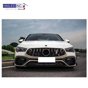 ชุดกันชนหน้า/หลังกระจังหน้าโครเมี่ยมสำหรับ <span class=keywords><strong>Mercedes</strong></span>-Benz <span class=keywords><strong>Cla</strong></span> Class Cla35 W118 45 <span class=keywords><strong>45S</strong></span> <span class=keywords><strong>AMG</strong></span> 2020 2021 - Product Image 3