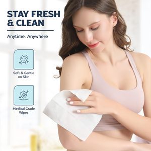 Lingettes nettoyantes pour femmes, à base de plantes, très vendues, pour usage quotidien - Product Image 4