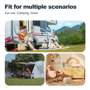 Alpicool-Réfrigérateurs pour voitures à deux zones-Réfrigérateurs pour voitures, camping en plein air, mini-congélateur DC 12v 24v AC 100-240v, voiture domestique à double usage - Product Image 5