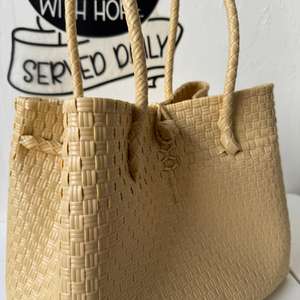 Bolsos de nuevo estilo ecológicos para mujer, bolso tejido de paja de Color de disfraz de Indonesia, bolsos de plástico reciclado, bolsos ecológicos para mujer - Product Image 5