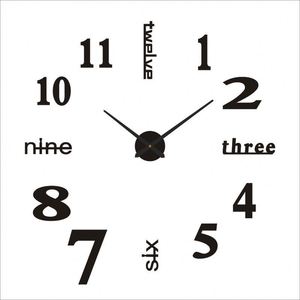 Fashion 3D <b>40cm</b>/16inch Acrylic <b>Wall</b> DIY <b>Clock</b> Frameless Mirror Time Large 3D Mirror <b>Clocks</b> <b>Wall</b> <b>Clock</b> - Product Image 6