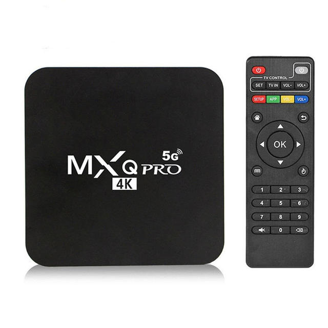 China-Made 4K Quad Core Smart TV Box with 8GB RAM and Android 9.0 Processor Black Original Factory Direct Sales 1-Year Warranty