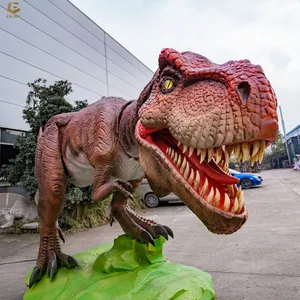 SGAD134 Amusement Park Animatronic Tyrannosaurus Rex Simulation Trex Dinosaur Model For Exhibition