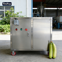 Industriële groene bananen schilmachine, heavy-duty, 120kg behuizing, compact ontwerp voor kleine boerderijen, hoge schilcapaciteit, lange levensduur