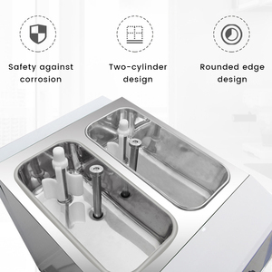 Congelador eléctrico de escritorio al por mayor de fábrica, máquina de helado suave de 3 <span class=keywords><strong>sabores</strong></span>, 22L/30L/38L, máquina para hacer helados - Product Image 6