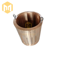 Casquillo de cabeza de manga de bronce MESTONE GP/HP Telsmith/Terex, piezas de repuesto de trituradora de cono para máquinas trituradoras de minería de mineral, fundición