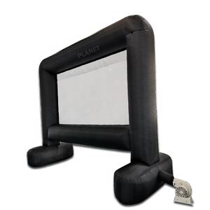 पोर्टेबल 14 फुट इनडोर और आउटडोर सिनेमा प्रोजेक्टर स्क्रीन बिक्री के लिए Inflatable फिल्म स्क्रीन - Product Image 2