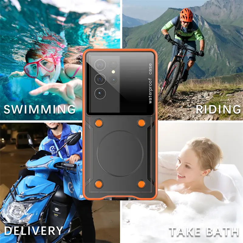 New Waterproof Phone Case Swimming Universal for iPhone for Samsung Anti Knock Phone Cover