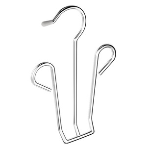 Shangnaisi Étagère à chaussures en acier inoxydable à double barre, conception fixe pour fenêtres, balcons, dortoirs, séchage extérieur - Product Image 2