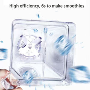 Broyeur à glace numérique silencieux professionnel Smoothie insonorisé sous vide lourd de service commercial Mixeur électrique Blender Machine - Product Image 4