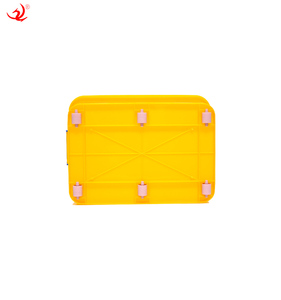 Lớn nặng nhiệm vụ rõ ràng nhựa rắn hộp lưu trữ hộp với nắp bánh thùng để tổ chức và phân loại - Product Image 2