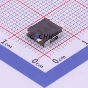 DTSMW-68S-V-T/R Tactile Switch SMD Switch Single Pole Single Throw Round Button 1.6N Vertical Mount - Product Image 2