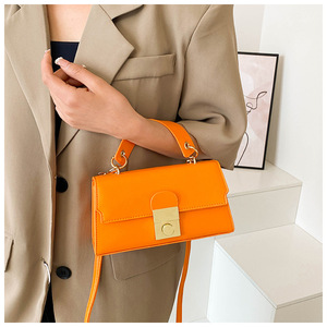 Bolso de Mano para Mujer, Diseño Simple, Color Puro, con Correa de Hombro y Cierre, Portátil, Marca Tanjing, Nueva Colección de Primavera - Product Image 4