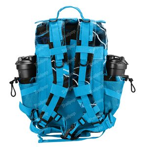 Trailpop Climbing Hiking Hunting Trekking Camping <strong>Camo</strong> Bag Waterproof Nylon <strong>Rucksack</strong> 45L Gym Molle Tactical Backpacks for Men - Product Image 3