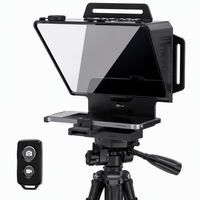 Téléprompteur pour téléphone portable, lecture de scénario en studio, appareil photo reflex numérique sans miroir, dispositif universel de générique pour sous-titres