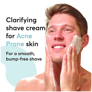 Logo personnalisé <span class=keywords><strong>crème</strong></span> à raser en mousse sans huile et sans alcool pour hommes pour peaux à tendance acnéique <span class=keywords><strong>crème</strong></span> à raser de marque privée - Product Image 2