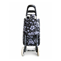 Sac de courses pliable pour supermarché avec roulettes, chariot de courses pliable léger pour légumes